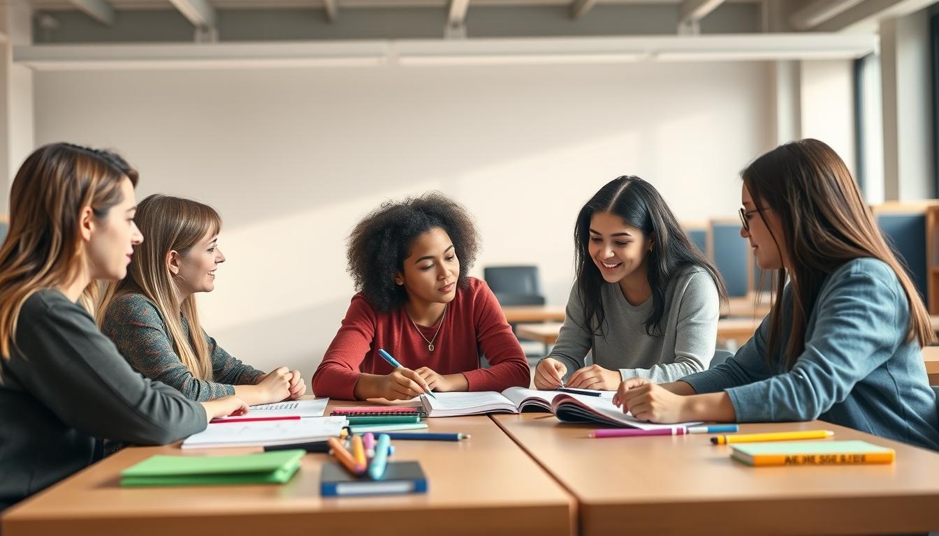 Organized study environment supporting productive learning